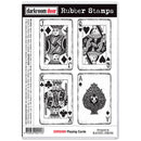 Darkroom Door Rubber Stamps Set: Playing Cards
