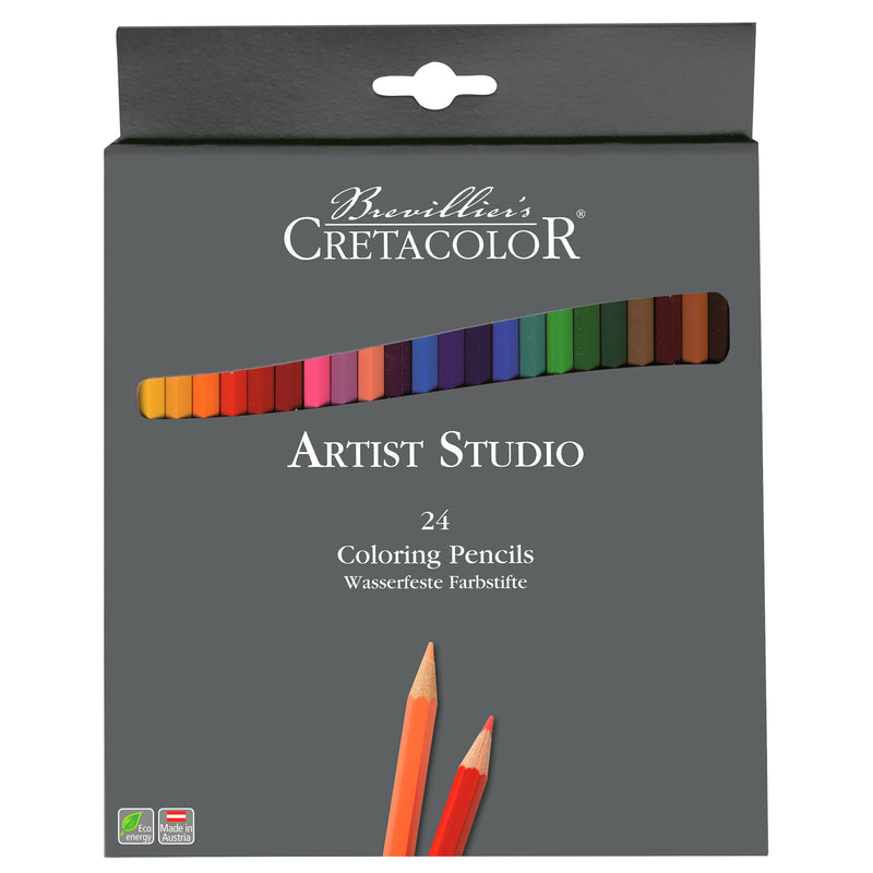 Cretacolor Artist Studio Colouring Pencils 24pk
