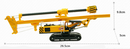 Diecast 1:64 Scale Rotary Drilling Rig Crawler – Construction Model