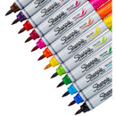Sharpie 12pk Permanent Brush Tip Markers Pens