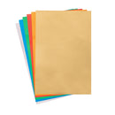 Zart Coloured Embossing Aluminium Foil Cardstock Paper 10pk
