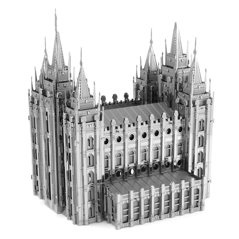 Metal Earth Metal Earth Iconx 3D Model Building Kit - Salt Lake City Temple