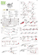 Metal Earth Metal Earth - AH-64 Apache