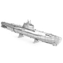 Metal Earth Metal Earth 3D Model Building Kit German U-Boat Type XXI