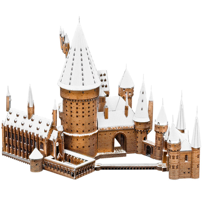 Metal Earth Metal Earth Iconx - Harry Potter Hogwarts Castle in Snow