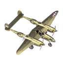 Metal Earth Metal Earth Iconx Model Building Kit - Lockheed P-38 Lightning Plane 1:79 Scale