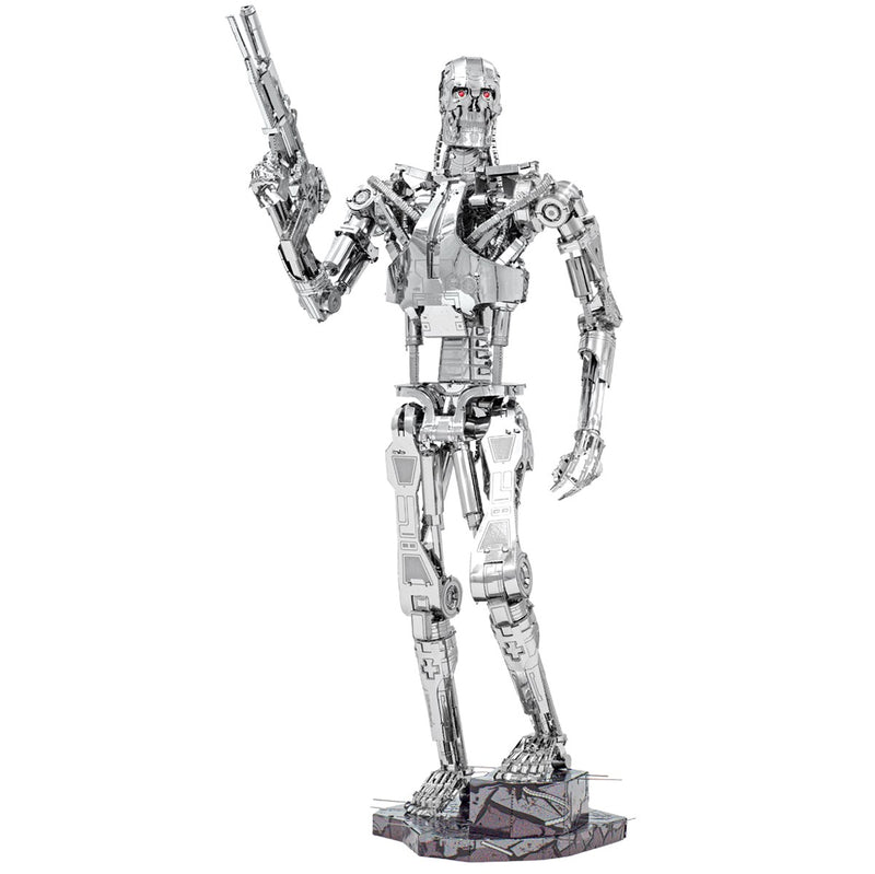 Metal Earth Metal Earth Iconx 3D Model Building Kit - Terminator T-800 Endoskeleton