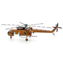 Metal Earth Metal Earth Iconx Model Building Kit - Sikorsky S-64 Skycrane 1:112 Scale