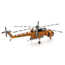 Metal Earth Metal Earth Iconx Model Building Kit - Sikorsky S-64 Skycrane 1:112 Scale