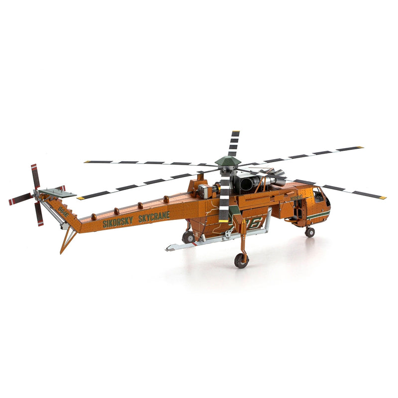 Metal Earth Metal Earth Iconx Model Building Kit - Sikorsky S-64 Skycrane 1:112 Scale