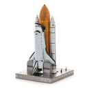 Metal Earth Metal Earth Iconx 3D Model Building Kit - Space Shuttle Launch Kit 1:342 Scale