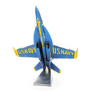 Metal Earth Metal Earth Iconx - Blue Angels F/A-18 Super Hornet US NAVY Plane 1:97 Scale