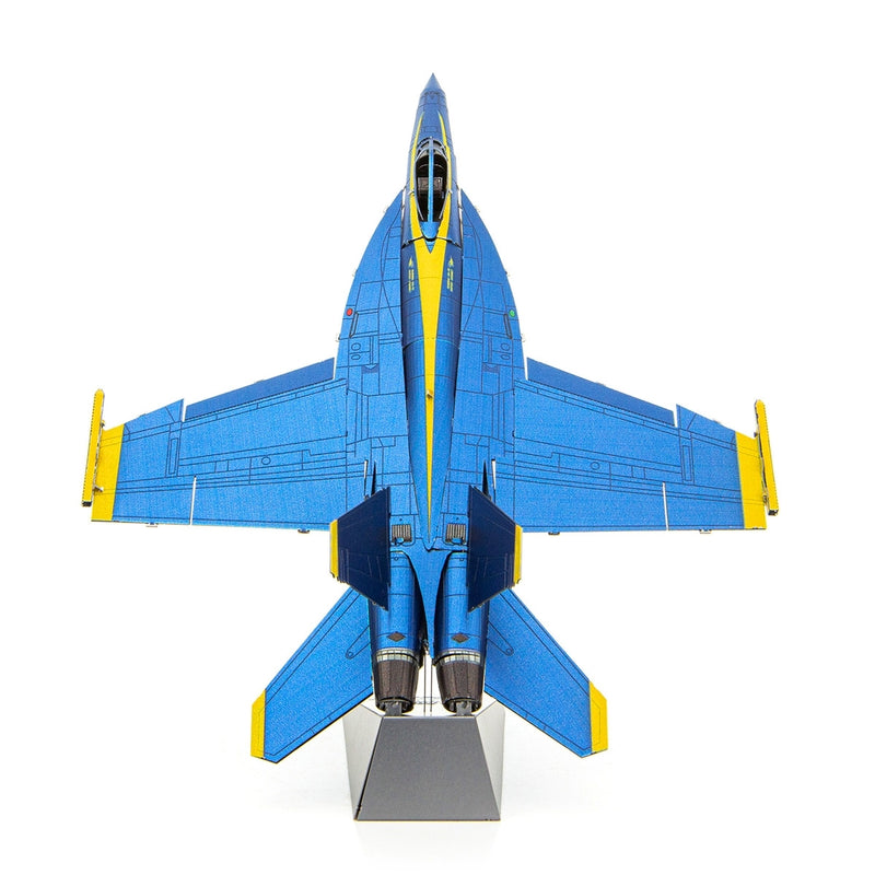 Metal Earth Metal Earth Iconx - Blue Angels F/A-18 Super Hornet US NAVY Plane 1:97 Scale