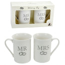 Julianna Amore by Julianna Wedding Day Mr & Mrs Mugs Gift Set