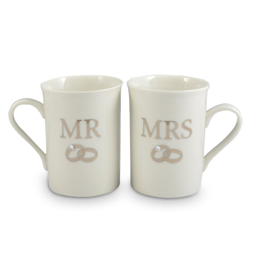 Julianna Amore by Julianna Wedding Day Mr & Mrs Mugs Gift Set