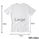 Kraft Collection White 100% Cotton Tee Shirt T-Shirt S/M/L/XL