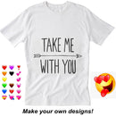 Kraft Collection White 100% Cotton Tee Shirt T-Shirt S/M/L/XL