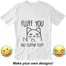 Kraft Collection White 100% Cotton Tee Shirt T-Shirt S/M/L/XL