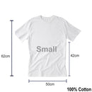Kraft Collection White 100% Cotton Tee Shirt T-Shirt S/M/L/XL