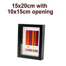 Unigift Unigift Black Deep Shadow Box Photo Picture Frame 15x20cm