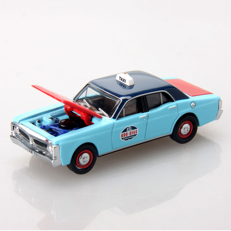 1971 Aussie Classics XY Ford Falcon Taxi Set 1:64 Scale Die Cast 3D Model Car