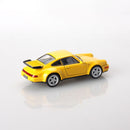 1993 Porsche 964 Turbo Yellow 1:34 Scale Die-Cast Model Sports Car