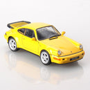 1993 Porsche 964 Turbo Yellow 1:34 Scale Die-Cast Model Sports Car