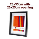 Unigift Unigift Black Deep Shadow Box Photo Picture Frame 28x35cm