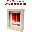 Unigift Unigift Natural Deep Shadow Box Photo Picture Frame 28x35cm