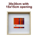 Unigift Unigift Natural Deep Shadow Box Photo Picture Frame 30x30cm