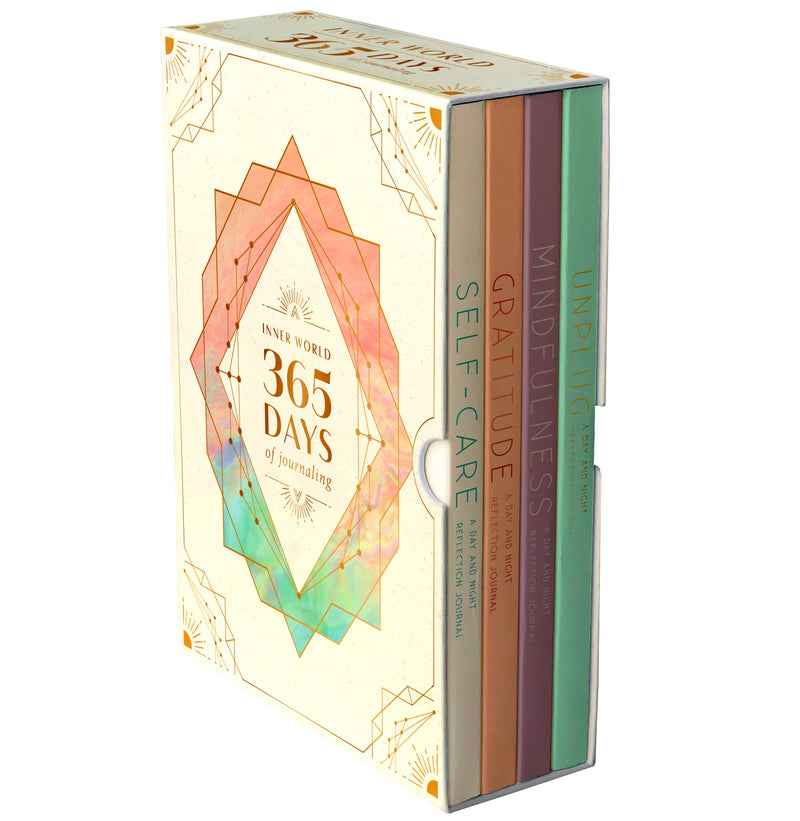 Kraft Collection Inner World 4 Journals - 365 Days Journaling Boxed Set