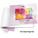 Fabriano Fabriano 25% Cotton Paper Pad Hot Pressed 200gsm