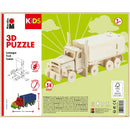 Marabu Marabu Wooden DIY Jigsaw 3D Puzzle - Truck