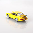 1993 Porsche 964 Turbo Yellow 1:34 Scale Die-Cast Model Sports Car