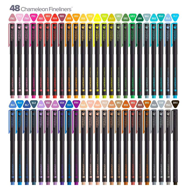 Chameleon Chameleon Colour Blending Fineliner Pens - Brilliant Colours