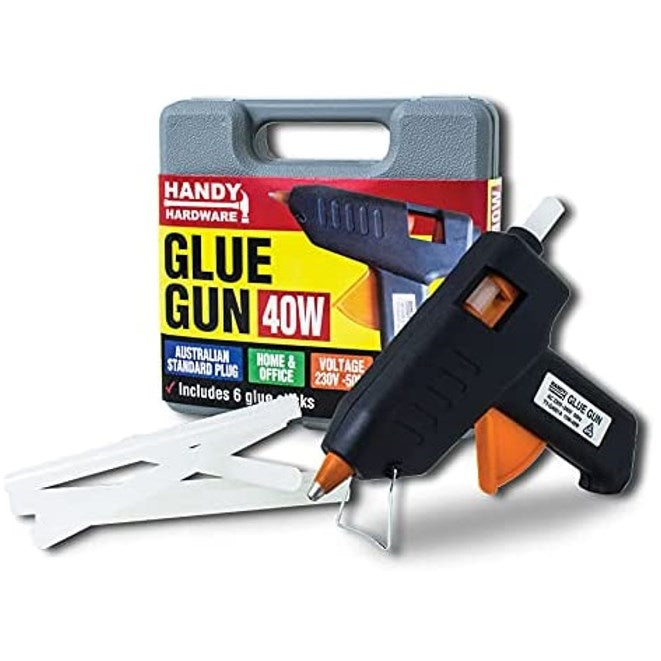 Handy Hardware Handy Hardware 40w Glue Gun with Carry Case