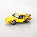 1993 Porsche 964 Turbo Yellow 1:34 Scale Die-Cast Model Sports Car