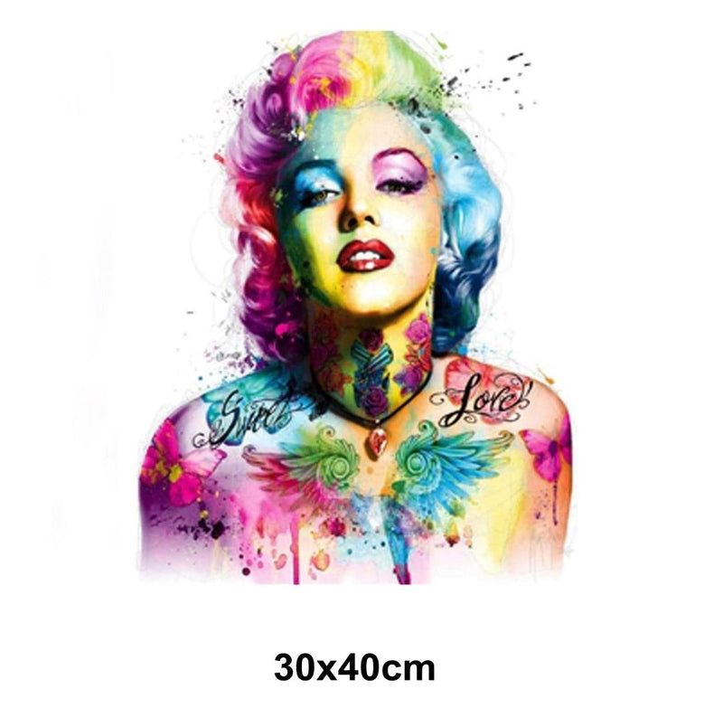 5D Picture 5D Diamond Art Painting 30x40cm Canvas Kit Marilyn Monroe