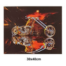 5D Picture 5D Diamond Art Painting 30x40cm Canvas Kit Motor Cycle