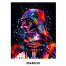 5D Picture 5D Diamond Art Painting 30x40cm Canvas Kit Darth Vader