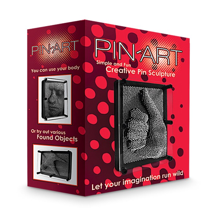 3D Pin Art Pin Art Game Impression 3D Metal Pin Board Sculpture - 5x7