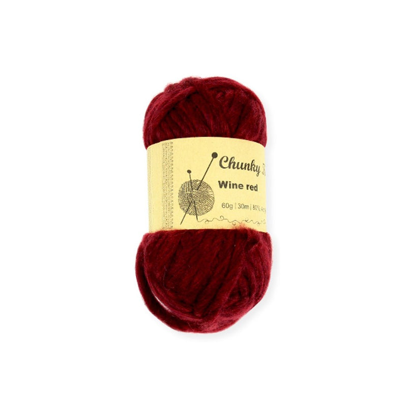Malli Knitting 60g Acrylic Chunky Yarn Balls