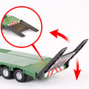 KDW Die Cast Low Loader Truck with Excavator 1:50 Scale Heavy Construction Vehicle 3D Model