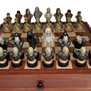 Dal Rossi Dal Rossi Italy Lord of The Rings Themed Luxury Chess Set
