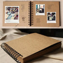 Kraft Collection Blank Double Spiral Scrapbook - Kraft