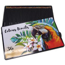 UBL Deluxe Colouring Pencils Tin Set 36 Colours