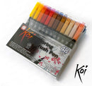 Sakura SAKURA Artists Brush Pens Markers Gift Box - 48 Brilliant Colours