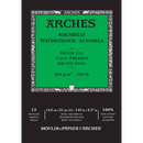 Arches Arches Watercolour Paper Pad 100% Pure Cotton 300gsm