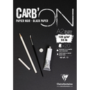 Clairefontaine Clairefontaine Carb'ON Black 120gsm Paper Pad