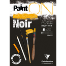 Clairefontaine Clairefontaine Paint'ON Black 250gsm Multi Media Paper Pad